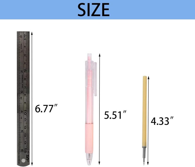 Fortunemee Craft Exacto Knife Craft Cutting Tool Paper Cutter Knife Pen Retractable Hobby Knife Blade Art Utility Precision Paper Cutting Carving Tool w/Pocket Clip for DIY Drawing Scrapbooking Tools - Image 2